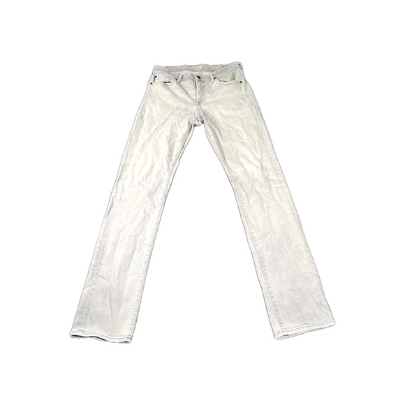 7 For All Mankind Other - 7 For All Mankind Slimmy Jeans Mens 32 Gray Denim Cotton Stretch Straight Leg